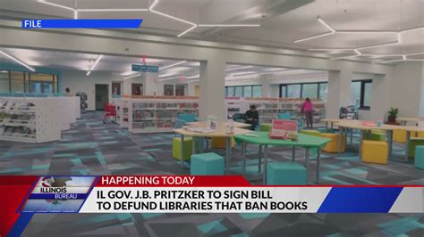 J.B. Pritzker to sign bill that defunds libraries that ban books